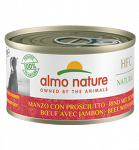 Almo Nature HFC Natural Veiseliha Ham konserv t&auml;iskasvanud koertele, 95 g