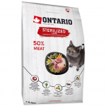 Ontario Cat Sterilised Lamb kuivtoit steriliseeritud kassidele lambalihaga, 6.5 kg