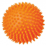 Trixie Hedgehog Ball Vinyl m&auml;nguasi koertele heliga, siili kujuline, 7 cm