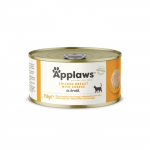 Applaws Cat Chicken Cheese konservid t&auml;iskasvanud kassidele kanfilee ja juustuga puljongis, 156 g