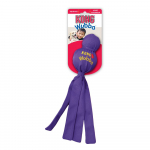 KONG Mega Wubba vastupidav nailonist m&auml;nguasi suurtele koertele kahe palliga ja pikkade sabadega, 68.6 cm