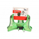 Flamingo Be Natural Trainer rindkere rakmed koertele, roheline, S, 37-40 cm