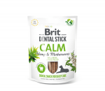 Brit Dental Stick Calm Hamppu & Syd&auml;njuuri hammashyv&auml;nteet koirille hamppulla ja sielikk&ouml;juurella, 7 kpl, 251 g