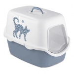 Stefanplast Kasside tualett CatHY GRIFFE MEOW (sinine/valge)