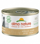 Almo Nature HFC Natural Vasikaliha konserv t&auml;iskasvanud koertele, 95 g