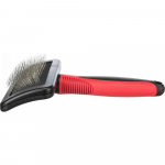 Trixie Soft Brush, Plastic/Metal Bristles pehme hari loomadele, 9 x 16 cm
