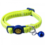 Magic Cat Collar Nylon XS Yellow kaelarihm kassidele ja kassipoegadele, 1x19-31 cm