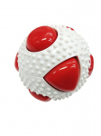 GimDog DOG SENSORY BALL EXTRA m&auml;nguasi koertele koos piiksuja, vastupidav, masseeriv, 8,3 cm