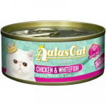 Aatas Cat Creamy Chicken & Whitefish konserv t&auml;iskasvanud kassidele, 80 g