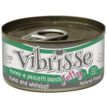 Vibrisse Jelly Tuna&Whitebait želee konserv kassidele tuuni ja kalamaimudega, 70 g