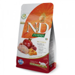 Farmina N&D Cat Grain Free Neutered Vutt, K&otilde;rvits, Granaat&otilde;un ilma teraviljata kuivtoit steriliseeritud kassidele, 1.5 kg