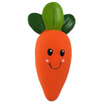 Dog Fantasy Carrot Latex m&auml;nguasi koertele piiksuja, 18 cm