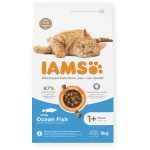 IAMS Cat Adult Ocean Fish kuivtoit t&auml;iskasvanud kassidele, ookeanikalaga, 3 kg