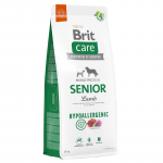 Brit Care Hypoallergenic Senior Lamb & Rice kuivtoit eakatele koertele lambaliha ja riisiga, 12 kg