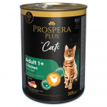 Prospera Plus kassiliha pasteet t&auml;iskasvanud kassidele, kana ja veiseliha, 395 g