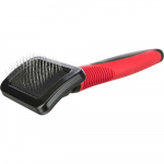 Trixie Soft Brush pehme hari loomadele plastmassist ja metallist harjastega, 7 &times; 16 cm