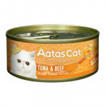 Aatas Cat Tantalizing Tuna&Beef t&auml;iendtoit t&auml;iskasvanud kassidele tuuni ja veiselihaga, 80 g