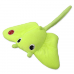 Dog Fantasy Glowing Manta Ray m&auml;nguasi koertele, 27 cm