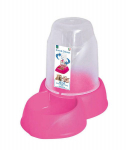 Georplast toidu ja vee dosaator libisemisvastase alusega, 1,6 liitrit, 27x17,5x21 cm