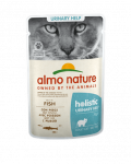 Almo Nature Holistic Urinary Help kalaga m&auml;rgtoit t&auml;iskasvanud kassile kuseteede tervise heaks, 70 g