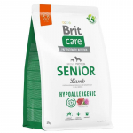 Brit Care Hypoallergenic Senior Lamb & Rice kuivtoit eakatele koertele lambaliha ja riisiga, 3 kg