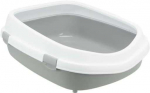 Trixie Primo XXL Cat Litter Tray With Rim kassiliivakast servaga, hall/valge, 71x56x25 cm