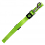 Active Dog Leash Premium M nailonrihm keskmistele koertele, laimiroheline, 2x120 cm