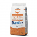 Monge Natural Superpremium Sterilised Monoprotein Duck kuivtoit steriliseeritud kassidele pardiga, 1,5 kg