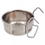 Bird Jewel Bowl Innox Hang metallkauss, riputatav, lindudele ja n&auml;rilistele, 9 cm, 0.28 l