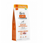 Brit Care Hypoallergenic Adult Medium Breed Lamb & Rice kuivamuona keskikokoisille koirille lampaanlihalla ja riisill&auml;, 12 kg + 2 kg lahjaksi