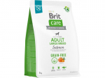 Brit Care Grain-free Adult Large Breed Salmon teraliseta kuivtoit suurte t&otilde;ugude t&auml;iskasvanud koertele l&otilde;hega, 3 kg