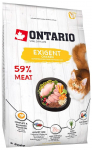 Ontario Cat Exigent kuivtoit t&auml;iskasvanud, valivatele kassidele, 400 gr