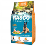 Rasco Premium Adult Medium kuivtoit keskmistele t&otilde;ugudele kanaliha ja riisiga, 3 kg