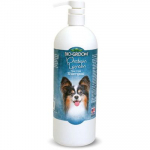 Bio-Groom Protein Lanolin &scaron;ampoon koertele ja kassidele silmi &auml;rritamata ja sulfaatideta, kookos&otilde;li ja soja valguga, 946 ml