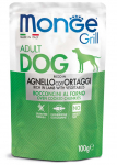 Monge Grill Pouch Lamb And Vegetables konservid koertele, 100 g