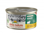 Almo Nature Holistic Adult +7 kanaga konservkassitoit seeniorkassidele, 85 g