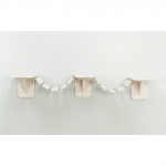 Trixie Climbing Ladder For Wall Mounting seinakriimimisredel kassidele džuudist pinnaga, 150 &times; 30 cm, valge