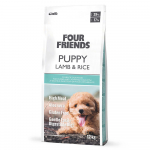 Four Friends Puppy Lamb & Rice gluteenivaba kuivtoit kutsikatele lambalihaga, 12 kg