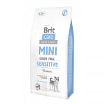 Brit Care Mini Sensitive Grain Free hirvelihaga teraviljavaba kuivtoit tundlikele v&auml;ikest t&otilde;ugu koertele, 7 kg