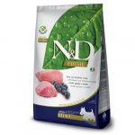 Farmina N&D Grain Free Adult Mini lambaliha ja mustikaga teraviljavaba t&auml;iss&ouml;&ouml;t t&auml;iskasvanud v&auml;ikest t&otilde;ugu koertele, 800 g