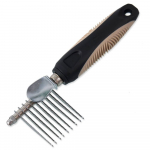 Dog Fantasy Universal De-matting Comb kamm karvade pusade harjamiseks, 20 cm