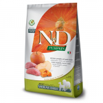Farmina N&D Natural & Delicious Dog Grain Free Adult Medium Maxi Wild Boar, Pumpkin, Apple teraviljavaba kuivtoit keskmise ja suure t&otilde;ugu t&auml;iskasvanud koertele, 12 kg
