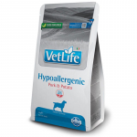 Farmina Vet Life Hypoallergenic Pork & Potato kuivtoit koertele allergia prof&uuml;laktikaks, 2 kg