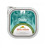 Almo Nature Daily Dog Turkey With Zucchini m&auml;rgtoit t&auml;iskasvanud koertele, 300 g