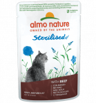 Almo Nature Holistic Sterilized m&auml;rgtoit steriliseeritud kassidele veiselihaga, 70 g
