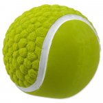 Dog Fantasy M&auml;nguasi Latex Ball Tenisov&yacute; heliga lateksist tennispall koertele heliga, roheline, 7,5 cm