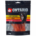 Ontario Soft Chicken Jerky pehme maius koertele kanarinnaga, 70 g