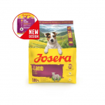 Josera Mini Adult Lamb (MiniDeluxe) teraviljavaba kuivtoit v&auml;ikestele t&otilde;ugudele valivatele koertele, 900 g