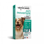 Vetocanis Looduslikud Putukat&otilde;rje Tilgad Koertele Kaaluga 10-20 kg, 2x3 ml