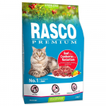 Rasco Premium Cat Sterilized, Beef Cranberries, Nasturtium kuivtoit t&auml;iskasvanud steriliseeritud kassidele, 2 kg